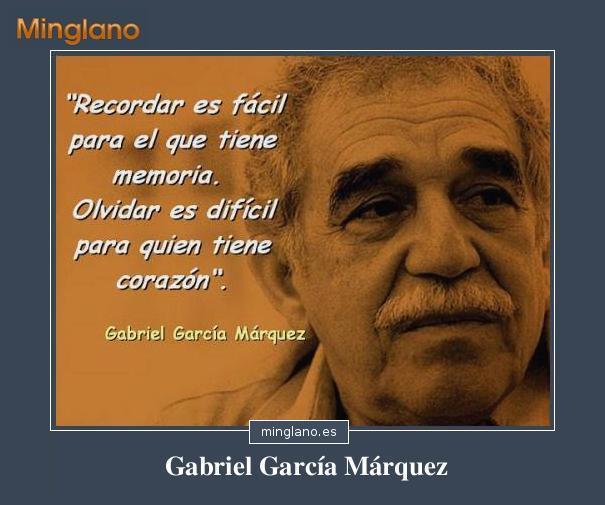 FRASES con IMÁGENES de GABRIEL GARCÍA MÁRQUEZ