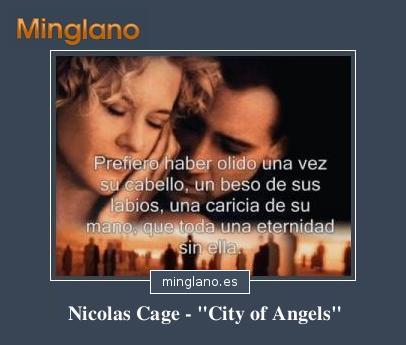FRASES de la PELÍCULA CITY of ANGELS